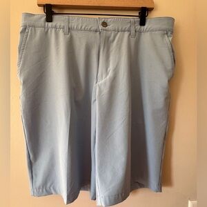Adidas Shorts Mens 36 Light Blue Golf Ultimate 365 Performance Stretch Flex EUC